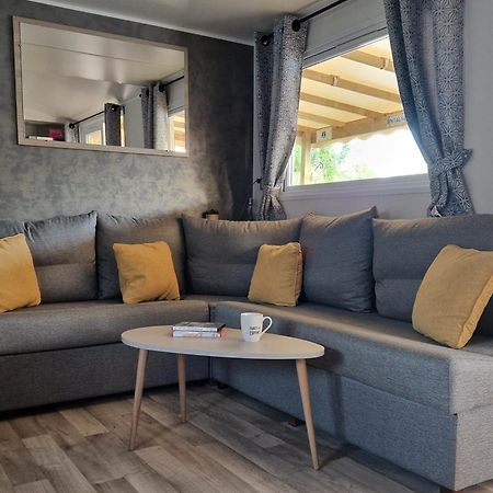 Camping La Carabasse Vias-Plage-T4 Climatise,Tout Confort, Emplacement Calme ! חדר תמונה